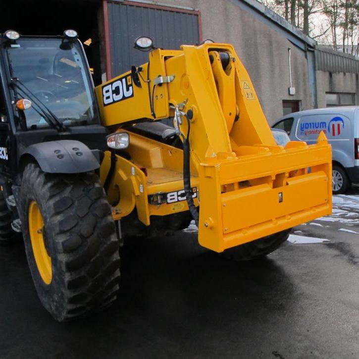 JCB 5650 - Pin & Cone Quick Hitch Adapter